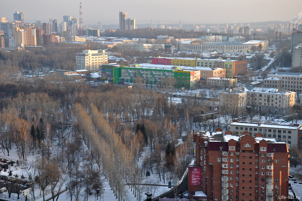 Екатеринбург вид с высоты Адмиральский фото