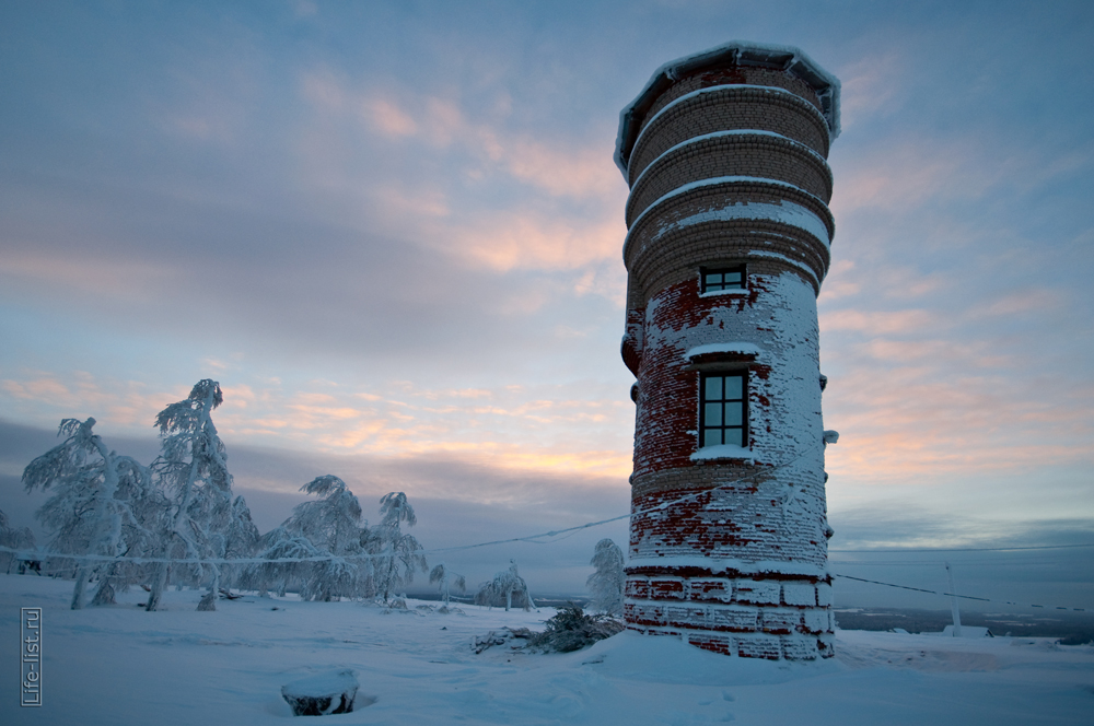 водонапорная башня в белогорском мужском монастыре