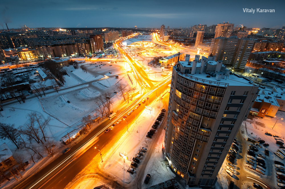 Екатеринбург с высоты Ботаника Шварца Дирижабль фото Vitaly Karavan