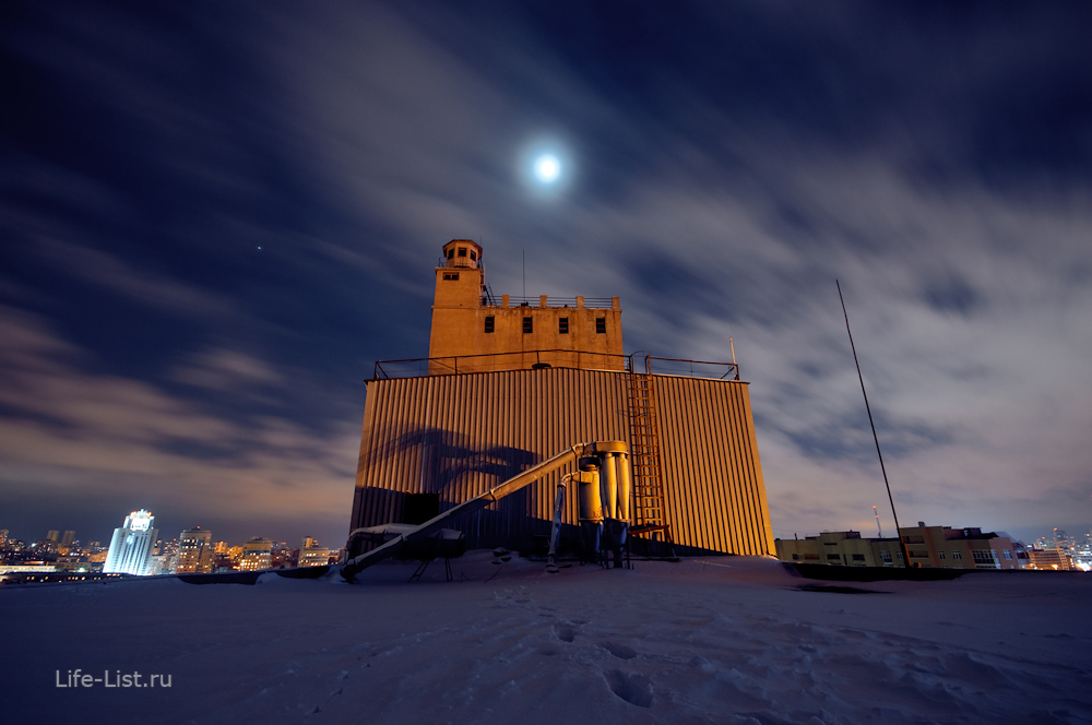 башня мукомольного завода в Екатеринбурге зернохранилище фото
