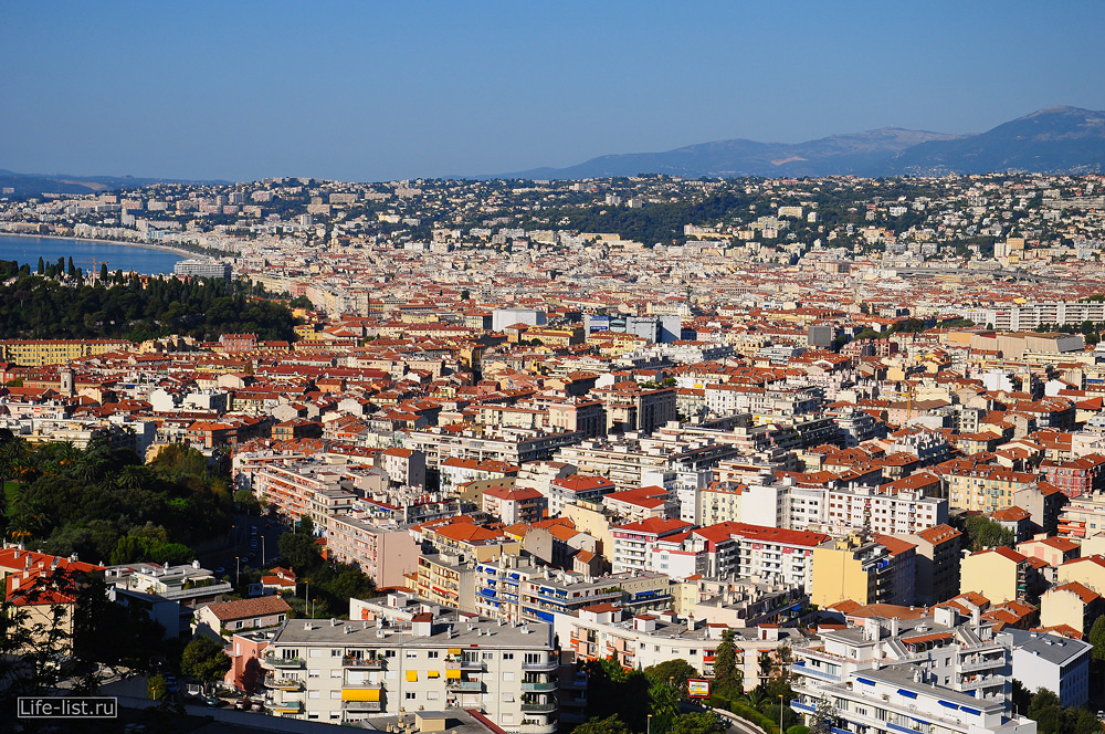 Ницца фото с высоты Франция Nice