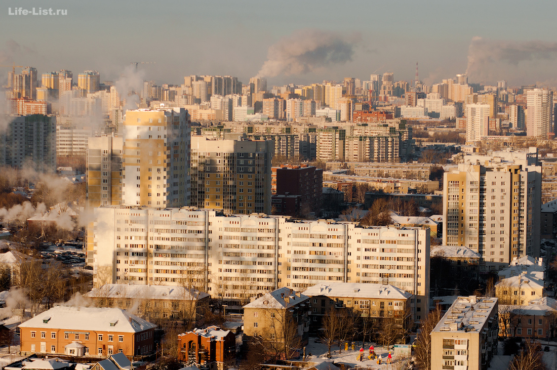 микрорайон Уктус фото с высоты Екатеринбург