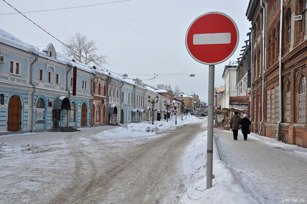 Пешеходная улица в Кирове