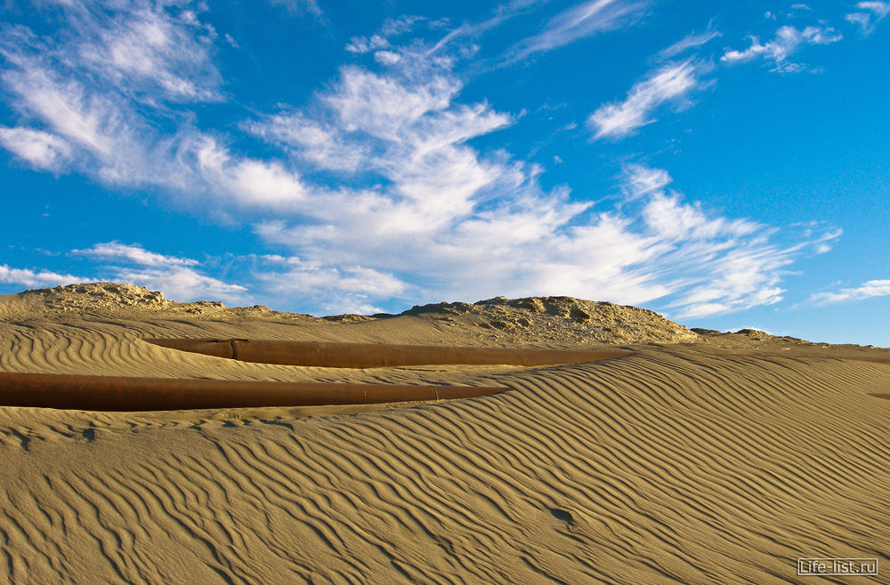 песочные барханы березовские пески