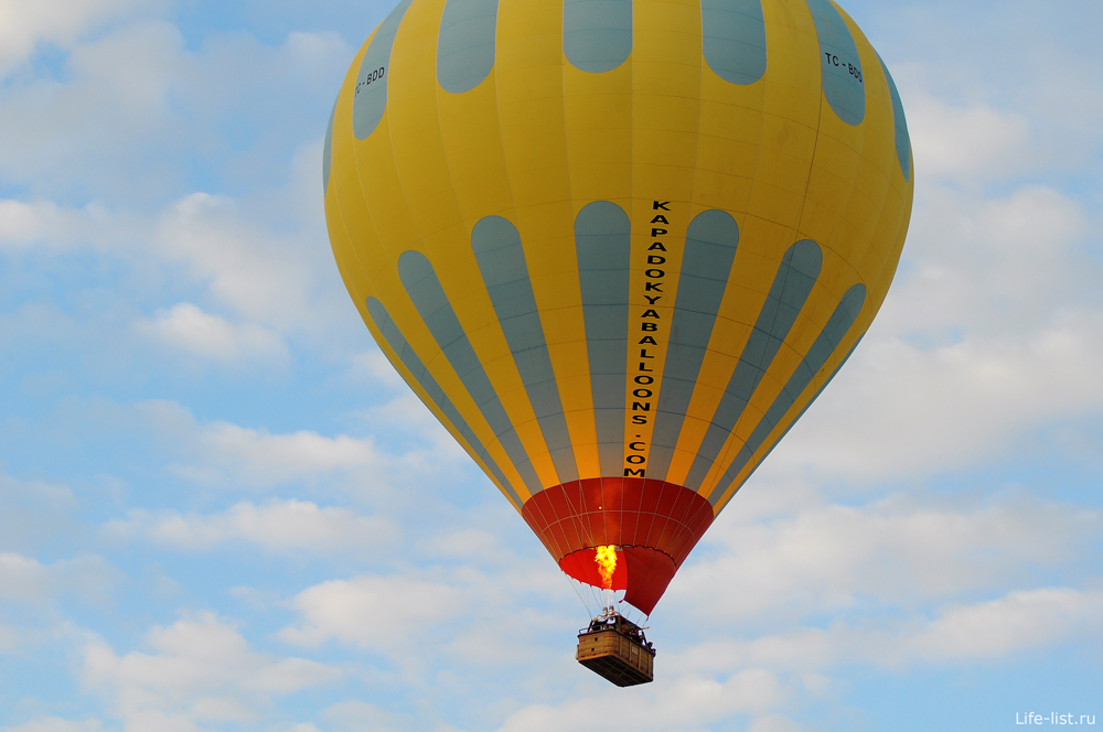Полет на воздушном шаре Каппадокия