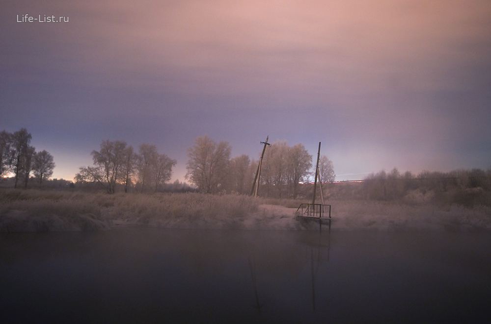 фото Виталий Караван река Исеть зимой