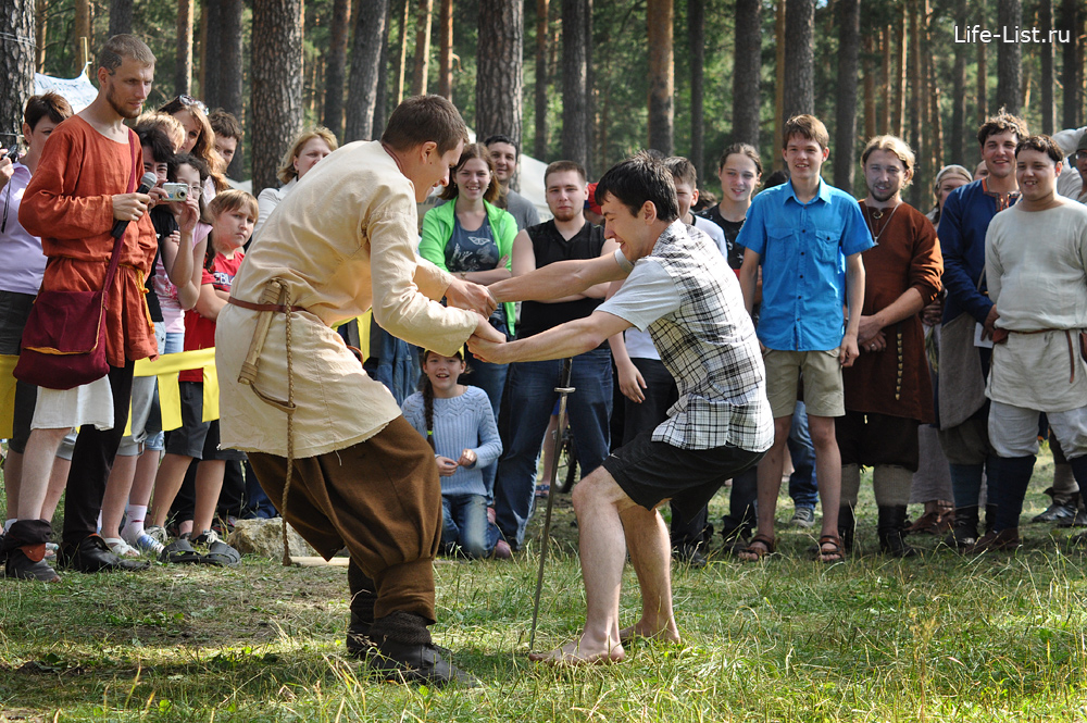 фестиваль исторической реконструкции варяги средневековые игры у меча