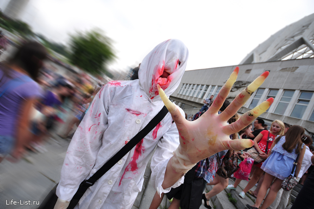 Zombie Walk  шествие зомби Екб