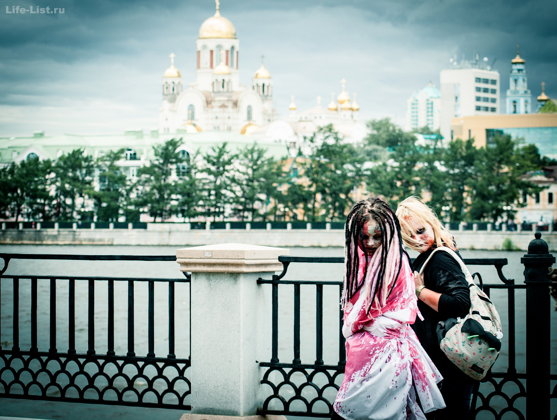 флешмоб зомби моб Екатеринбург zombie mob 2015 photo by Vitaly Karavan